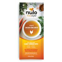 Nulo Freestyle Organic Chicken Bone Broth for Dogs &amp; Cats 2 oz. I020336