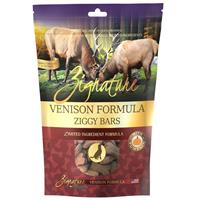 Zignature Venison Formula Ziggy Bars Treat for Dogs 12 oz. I020883