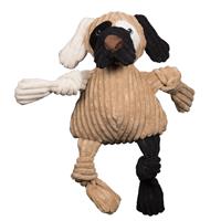 HuggleHounds HuggleMutt Patches Knottie Large Dog Toy I021641