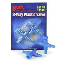 Lee&#39;s 3-Way Plastic Valve 2 pk. Z01083814105