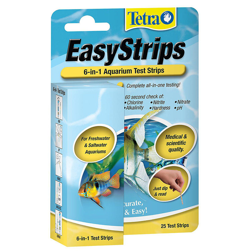 Tetra EasyStrips 6-in-1 Test Strips 25 ct Z04679819542