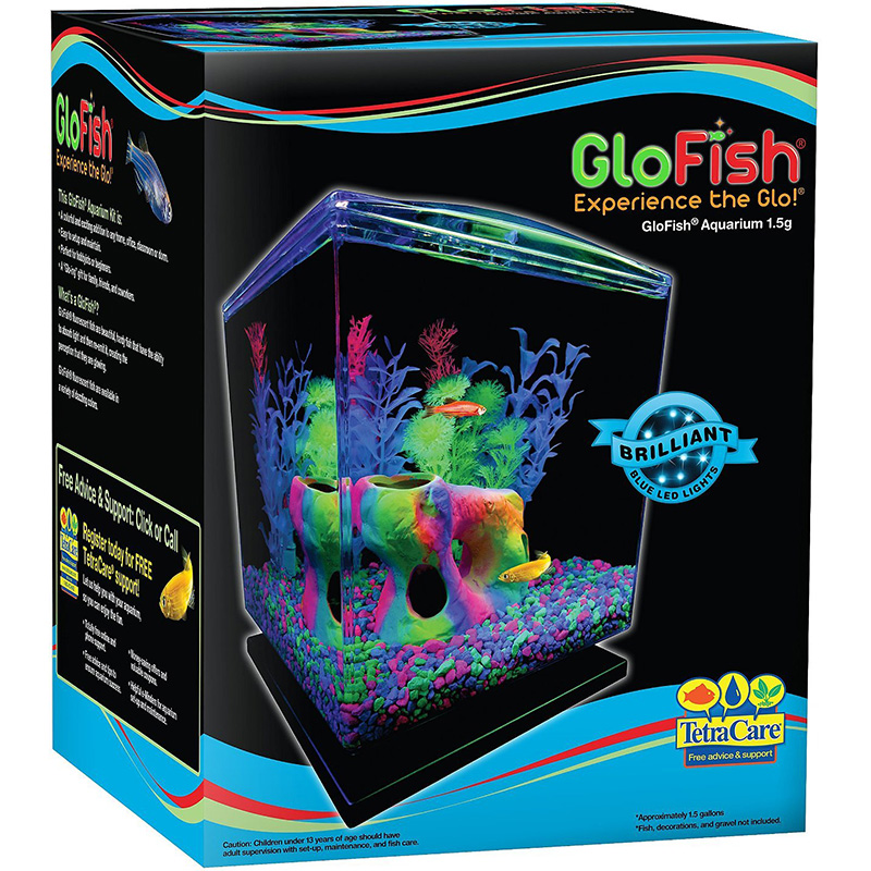 GloFish Aquarium Kit 1.5 gal Z04679829236