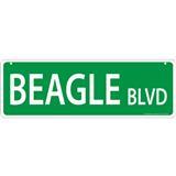 Beagle Blvd Street Sign  I011432