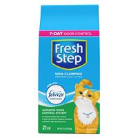 Fresh Step Clay  Non-Clumping Litter with Febreeze 21 lbs.  7159