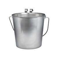 Stainless Steel Flat Side Pail 4250e