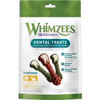 12ct Whimzees Med Toothbrush Star Dental Chew 465513