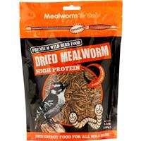Mealworms To Go Dried Mealworm Wild Bird Food 3.52oz 51006
