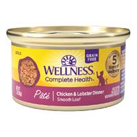 Wellness Complete Health Pate Chicken &amp; Lobster Dinner Canned Cat Food 3 oz
