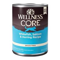 Wellness&#174; Core Grain Free Salmon, Whitefish &amp; Herring Formula Canned Dog Food 12.5 oz. 908871