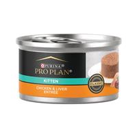 Purina Pro Plan Kitten Development Chicken &amp; Liver Entree Classic Wet Cat Food 3 oz.