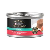 Purina Pro Plan Kitten Development Salmon &amp; Ocean Fish Entree Classic Wet Cat Food 3 oz.