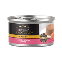 Purina Pro Plan Senior Adult Salmon &amp; Tuna Entree Classic Wet Cat Food 3 oz.