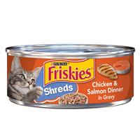 Friskies Chicken and Salmon Dinner Shreds 99809