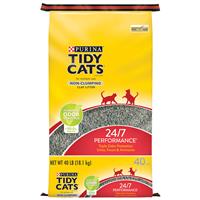 Purina Tidy Cats 24/7 Performance Non-Clumping Cat Litter 40 lb. I001722