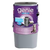 Litter Genie Plus Pail Cat Litter Disposal System Silver I002937