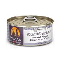 WERUVA Steak Frites Dinner with Beef, Pumpkin &amp; Sweet Potato in Gravy Dog Food I003774b
