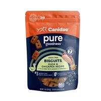 CANIDAE&#174; Pure Heaven Grain Free Biscuits for Dogs Duck &amp; Chickpeas 11 oz.  I004334