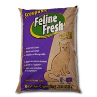 Feline Fresh Scoopable Instant Odor Control Clumping Pine Cat Litter 34 lbs. I005312