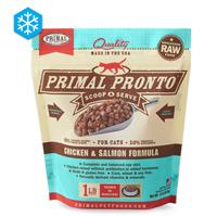 Primal Pronto Scoop &amp; Serve Wholesome Raw Chicken &amp; Salmon Formula for Cats 1 lb. I005434