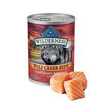 Blue Wilderness Wolf Creek Stew Chunky Savory Salmon Stew in Gravy 12.5 oz. I006565