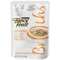 Fancy Feast Complement Chicken and Vegetables in a Decadent Silky Broth 1.4oz Pouch I007875