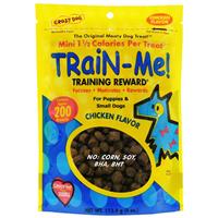 Crazy Dog&#174; TRaiN-Me! Grain Free Mini Treats for Dogs Chicken 3.5 oz. I008163