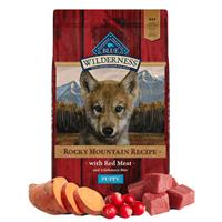 Blue Wilderness Rocky Mountain Recipe Red Meat Large Breed Puppy Dogs 22lb I010929