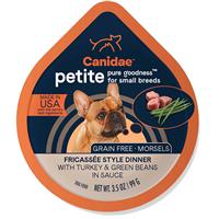Canidae Grain Free Pure Petite Small Breed Fricassee Style Wet Dog Food 3.5oz.