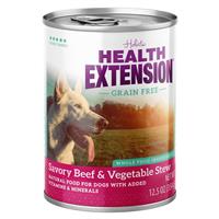 Holistic Health Extension Grain Free Beef Stew Dog Food 13.2oz