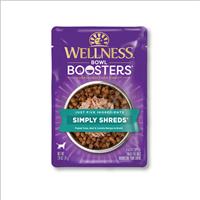 Wellness core Simply Shreds Mixer or Topper Tuna, Beef &amp; Carrots Dog Food 2.8oz Pouch I013731