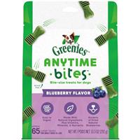 Greenies Anytime Bites Blueberry Flavor Chewy Treats for Dogs 10.3 oz I014274