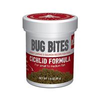 Fluval Bug Bites Granules Cichlid Formula for Small to Medium Fish 1.6 oz