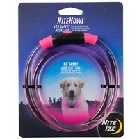NiteHowl LED Safety Necklace Pink I014544