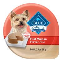 Blue Buffalo Blue Delights Grain-Free Filet Mignon Flavor Pate 3.5 oz. I014788