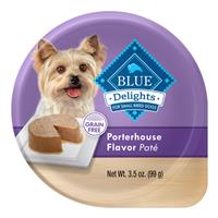 Blue Buffalo Blue Delights Grain-Free Porterhouse Flavor Pate 3.5 oz. I014789