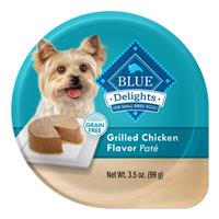 Blue Buffalo Blue Delights Grain-Free Grilled Chicken Flavor Pate 3.5 oz. I014791