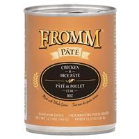 Fromm Chicken &amp; Rice P&#226;t&#233; Food for Dogs 12.2 oz. I015811