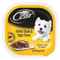Cesar Sunrise Grilled Steak &amp; Eggs Flavor Classic Loaf in Sauce 3.5 oz. I016126