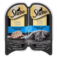 Sheba Perfect Portions Cuts in Gravy Trout 2pk I016151