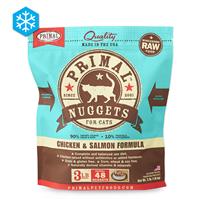 Primal Wholesome Raw Nuggets for Cats Chicken &amp; Salmon Formula 3 lb. I016549