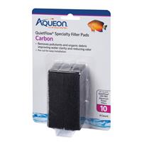 Aqueon QuietFlow Specialty Filter Pads Carbon For LED Pro 10 I016611