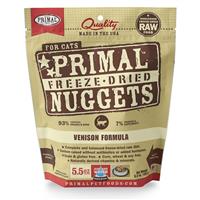 Primal Freeze Dried Nuggets for Cats Venison Formula 5.5 oz. I016673