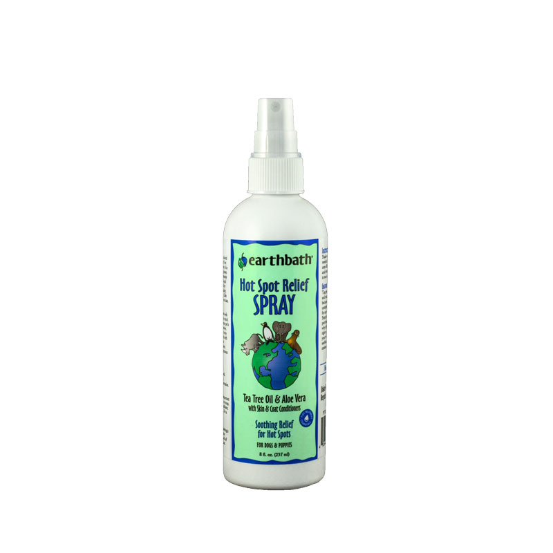 earthbath Hot Spot Relief Shampoo Tea Tree Oil &amp; Aloe Vera 16 oz I017125