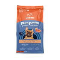 CANIDAE Grain Free PURE Petite Small Breed Raw Coated Dry Formula with Real Salmon I017360