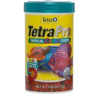 TetraPro Tropical Color Crisps Fish Food 2.65 oz. I017489