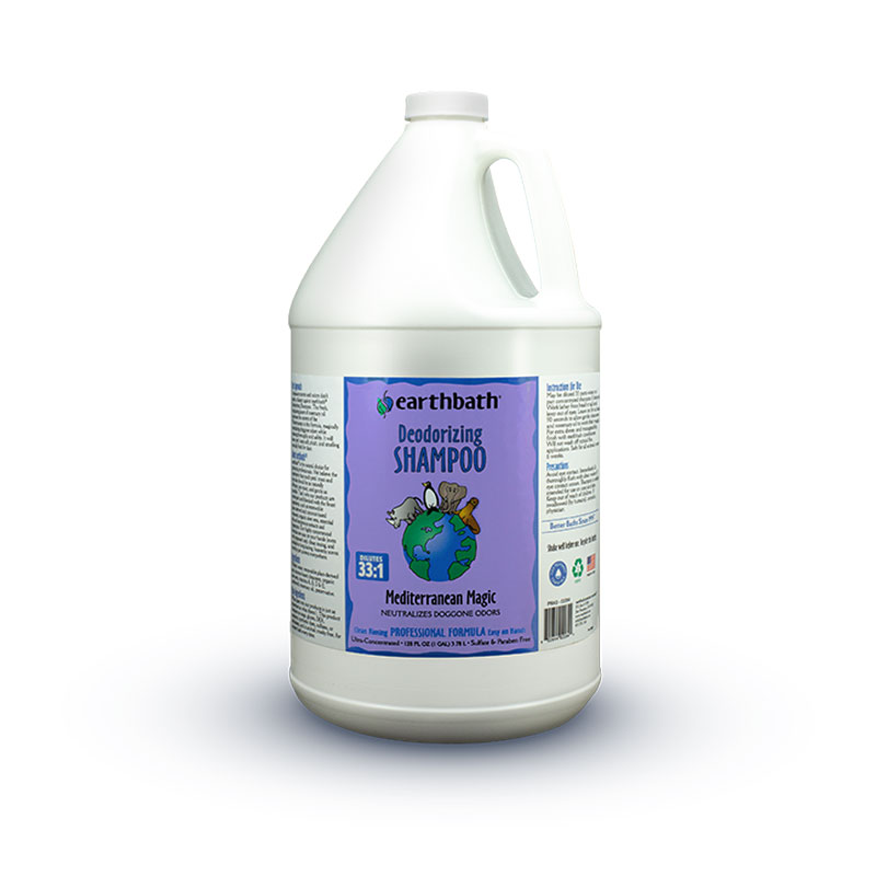 earthbath Deodorizing Shampoo Mediterranean Magic 1 gal  I018008