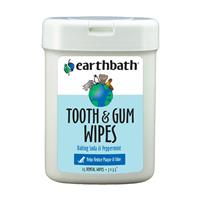 earthbath Tooth &amp; Gum Wipes for Pets 25 ct I018011