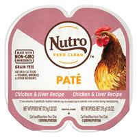 Nutro Perfect Portions Chicken &amp; Liver Pate Adult Cat Food I018415