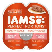 IAMS Perfect Portions Healthy Adult Pate Salmon Recipe I018420