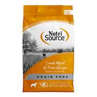 NutriSource Grain Free Lamb Meal &amp; Peas Recipe for Dogs 30 lb. I018774